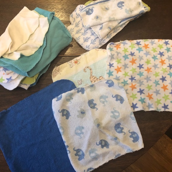 24 infant wash clothes - Picture 2 of 2